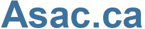 Asac.ca - Asac Website