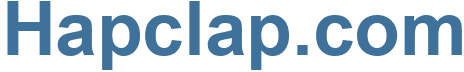 Hapclap.com - Hapclap Website