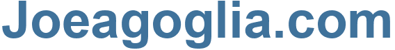 Joeagoglia.com - Joeagoglia Website