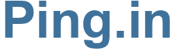 Ping.in - Ping Website