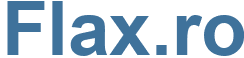Flax.ro - Flax Website