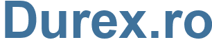 Durex.ro - Durex Website