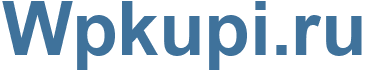 Wpkupi.ru - Wpkupi Website