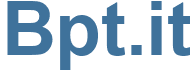 Bpt.it - Bpt Website