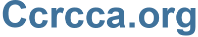 Ccrcca.org - Ccrcca Website