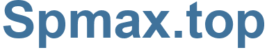 Spmax.top - Spmax Website