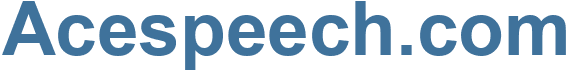 Acespeech.com - Acespeech Website