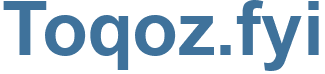Toqoz.fyi - Toqoz Website