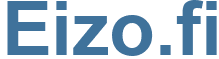 Eizo.fi - Eizo Website