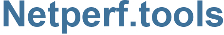 Netperf.tools - Netperf Website