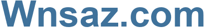 Wnsaz.com - Wnsaz Website