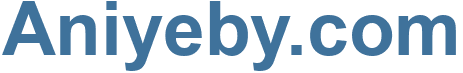 Aniyeby.com - Aniyeby Website