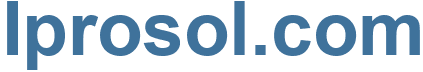 Iprosol.com - Iprosol Website