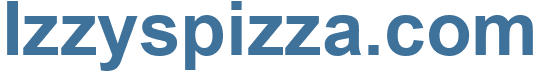 Izzyspizza.com - Izzyspizza Website
