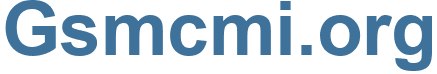 Gsmcmi.org - Gsmcmi Website