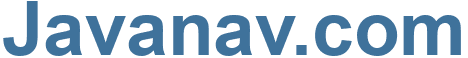 Javanav.com - Javanav Website