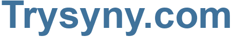 Trysyny.com - Trysyny Website
