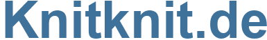 Knitknit.de - Knitknit Website