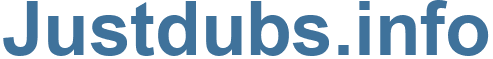 Justdubs.info - Justdubs Website