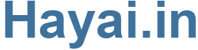 Hayai.in - Hayai Website