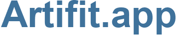 Artifit.app - Artifit Website