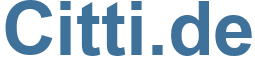 Citti.de - Citti Website