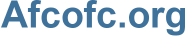Afcofc.org - Afcofc Website