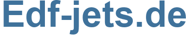 Edf-jets.de - Edf-jets Website