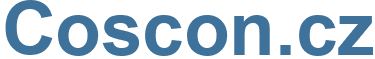 Coscon.cz - Coscon Website