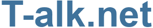 T-alk.net - T-alk Website