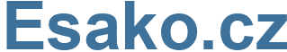 Esako.cz - Esako Website