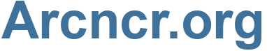 Arcncr.org - Arcncr Website