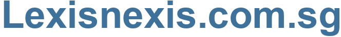 Lexisnexis.com.sg - Lexisnexis.com Website