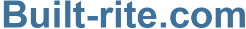 Built-rite.com - Built-rite Website