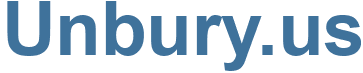 Unbury.us - Unbury Website