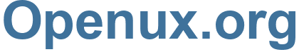 Openux.org - Openux Website