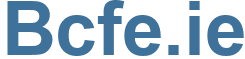 Bcfe.ie - Bcfe Website