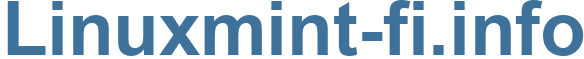 Linuxmint-fi.info - Linuxmint-fi Website