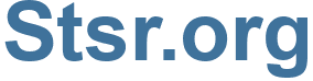 Stsr.org - Stsr Website