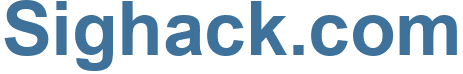 Sighack.com - Sighack Website