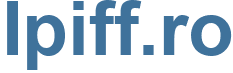 Ipiff.ro - Ipiff Website