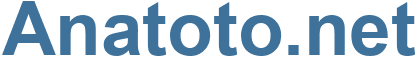 Anatoto.net - Anatoto Website