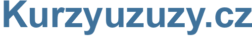 Kurzyuzuzy.cz - Kurzyuzuzy Website