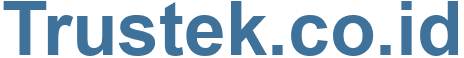 Trustek.co.id - Trustek.co Website
