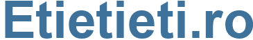 Etietieti.ro - Etietieti Website
