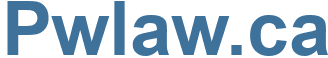 Pwlaw.ca - Pwlaw Website