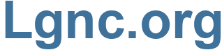 Lgnc.org - Lgnc Website