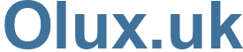 Olux.uk - Olux Website