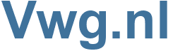 Vwg.nl - Vwg Website