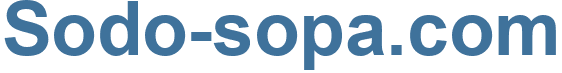 Sodo-sopa.com - Sodo-sopa Website